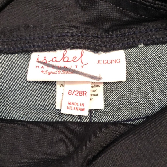 Isabel by Ingrid & Isabel NWT crossover panel jeans sz6 - Picture 9 of 11